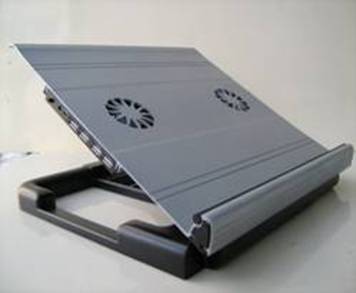 Эргономичный стенд с USB 2.0 хабом KS-is Stalum для ноутбуков