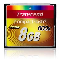   8 CF Transcend Ultra Speed 600X, TS8GCF600