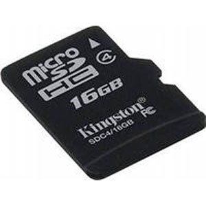   16 Kingston  microSD HC Class4 + 