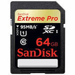   64 SanDisk Extreme Pro SecureDigital XC UHS-I Class10