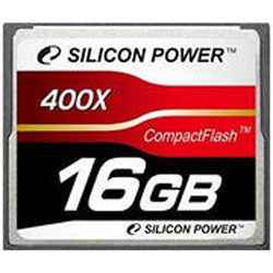   16 Compact Flash Silicon Power  400X, SP016GBCFC400V10