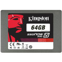 Электронные накопители SSD 64Гб Kingston V+200 SATA 3