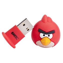 флешки 8Гб EMTEC Angry Birds (Red Bird)