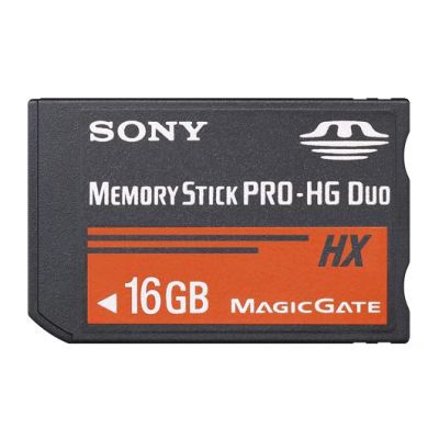 Карта памяти 16ГБ Sony MagicGate MemoryStick PRO-HG Duo HX