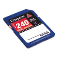   16  Kingston video SecureDigital Card HC Class 4 ( 240)