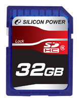   SDHC 32GB class 6 Silicon Power
